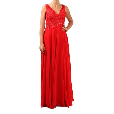 vestito-lungo-rosso-elegante-62 Vestito lungo rosso elegante