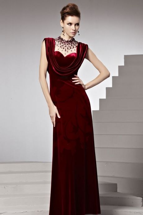 vestito-rosso-di-velluto-65_7 Vestito rosso di velluto
